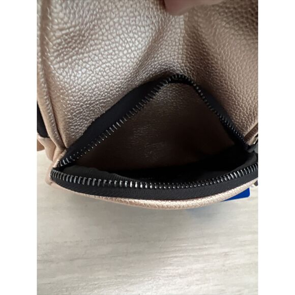 Adidas Originals CM3811 Mini PU Leather Backpack Light Rose Gold Pink New - Picture 13 of 13